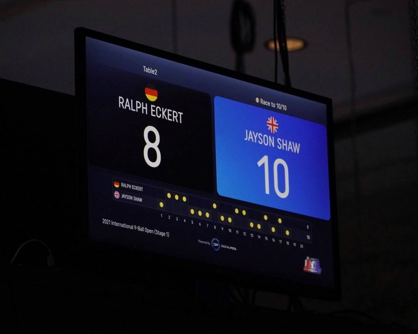 Digital Pool — in-venue live table scores